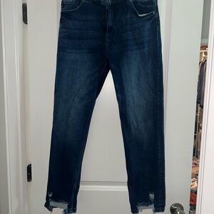 KanCan Dark Blue Distressed Jeans